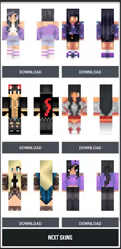 Play Aphmau skins for MCPE  and enjoy Aphmau skins for MCPE with UptoPlay