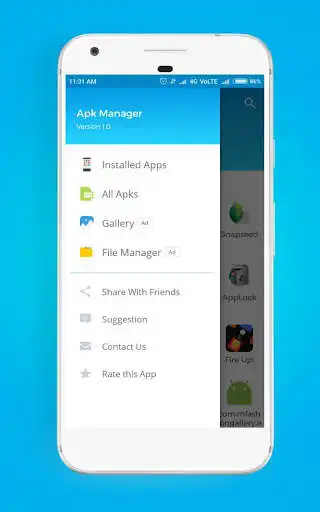 Play APK Apk Installer / Apk Manager / Apk Sharer  and enjoy Apk Installer / Apk Manager / Apk Sharer with UptoPlay app.apkmanager.apkinstaller