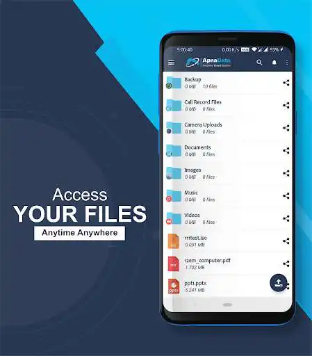 Play ApnaData - Cloud Storage & Backup  and enjoy ApnaData - Cloud Storage & Backup with UptoPlay