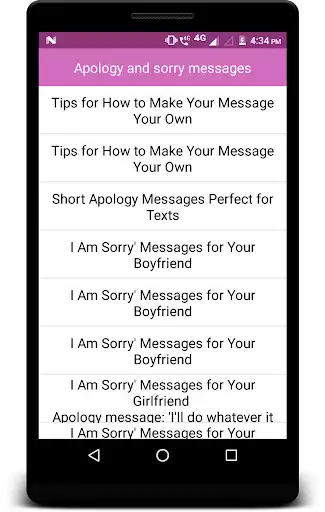 Play APK Apology and sorry messages  and enjoy Apology and sorry messages with UptoPlay com.dhadbadati.apps.sorry_apology_msg