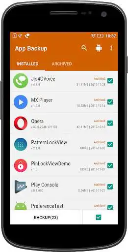 Play App backup & restore - Apk backup  and enjoy App backup & restore - Apk backup with UptoPlay