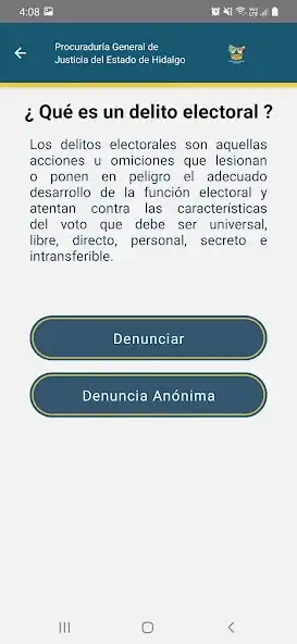 Play App Fiscalía Electoral as an online game App Fiscalía Electoral with UptoPlay