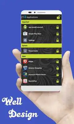 Play App Locker Galaxy Theme