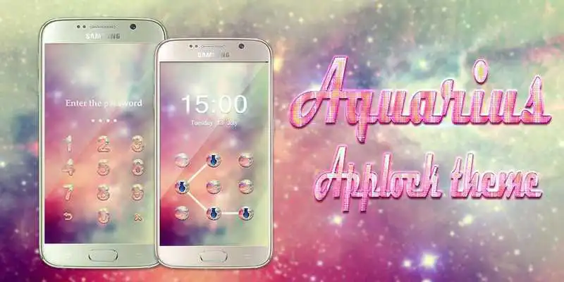 Play Applock Theme Aquarius