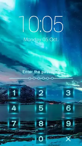 Play AppLock Theme Aurora