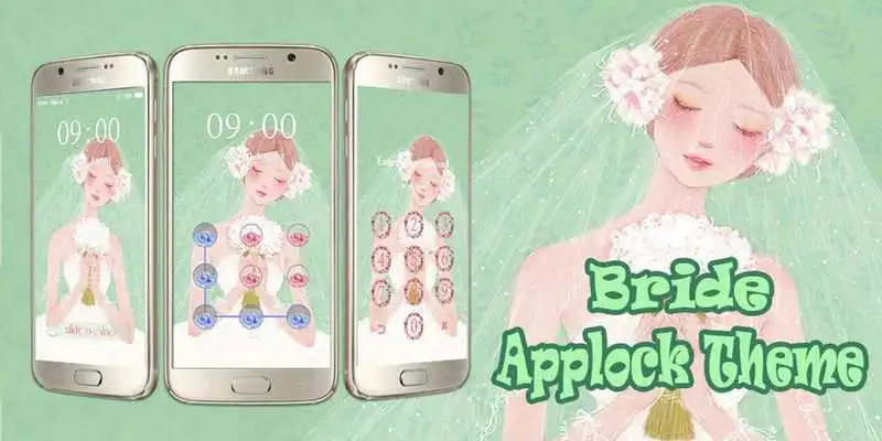 Play Applock Theme Bride