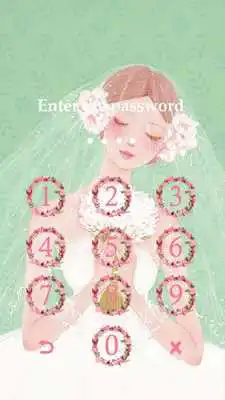 Play Applock Theme Bride