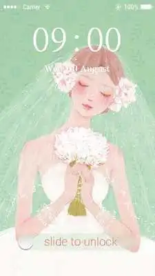 Play Applock Theme Bride