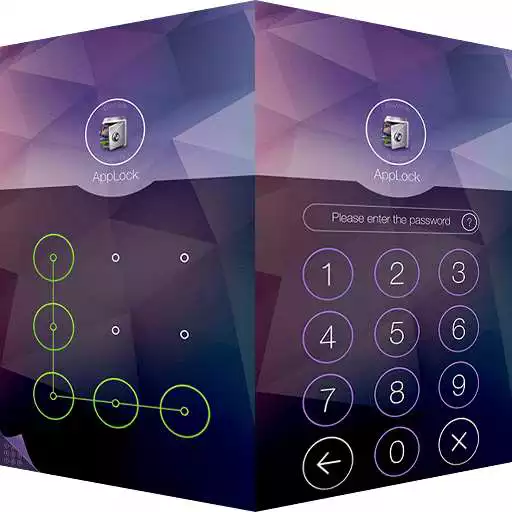 Free play online Applock Theme Cube APK