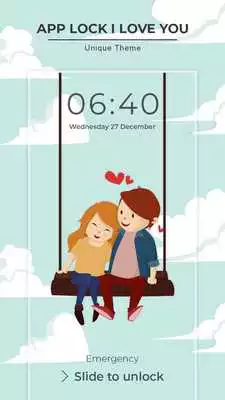 Play AppLock Theme I Love You