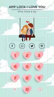 Play AppLock Theme I Love You