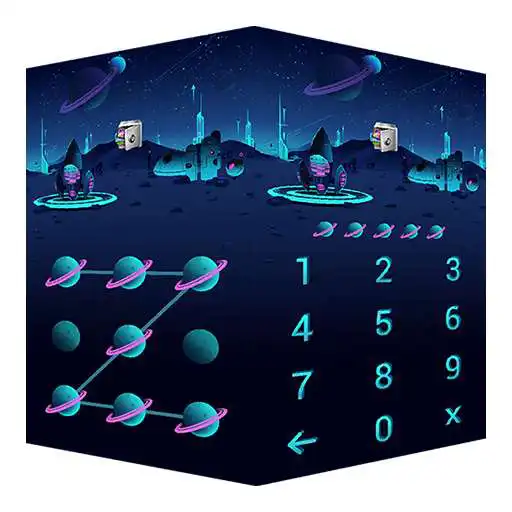 Free play online AppLock Theme - Interstellar  APK