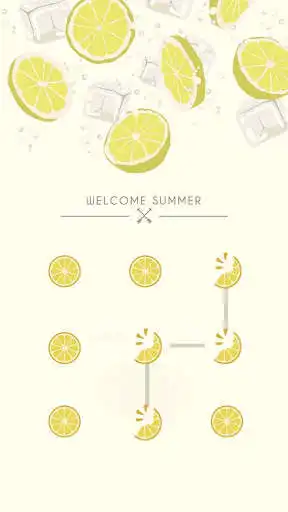 Play Applock Theme Lemon