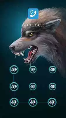 Play Applock Theme Wild Wolf