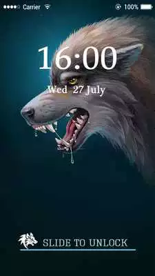 Play Applock Theme Wild Wolf