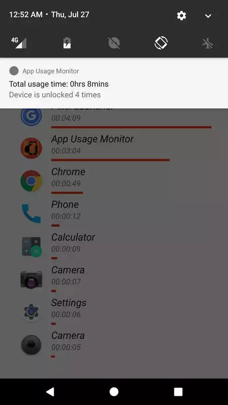 Play App Usage Monitor