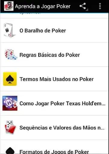 Play Aprenda a Jogar Poker  and enjoy Aprenda a Jogar Poker with UptoPlay