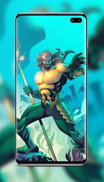 Play Aquaman Wallpaper as an online game Aquaman Wallpaper with UptoPlay