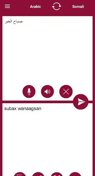 Play Arabic - Somali Translator  and enjoy Arabic - Somali Translator with UptoPlay