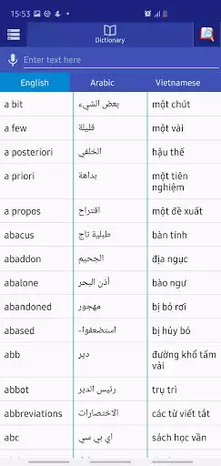 Play Arabic-Vietnamese Dictionary