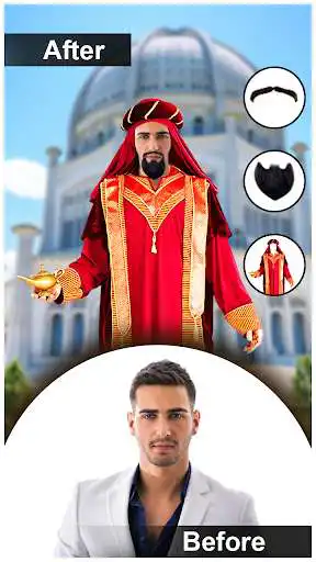 Play Arab Man Photo Editor : Suit, Hair, Moustache  and enjoy Arab Man Photo Editor : Suit, Hair, Moustache with UptoPlay