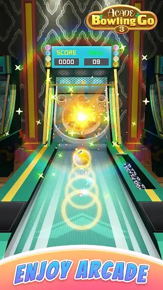 Play Arcade Bowling Go 3 as an online game Arcade Bowling Go 3 with UptoPlay