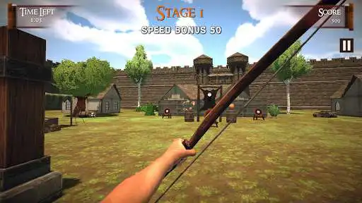 Play Archery Target Shooting : Longbow Tournament as an online game Archery Target Shooting : Longbow Tournament with UptoPlay