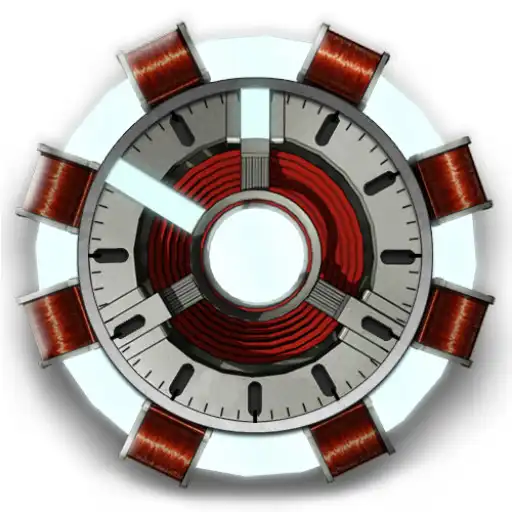 Play Arc Reactor Clock Widget APK