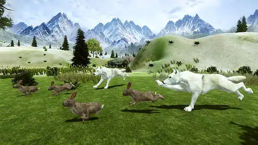 Play Arctic Wolf Family Simulator  and enjoy Arctic Wolf Family Simulator with UptoPlay