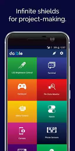 Play Arduino & ESP32 Bluetooth Controller App - Dabble  and enjoy Arduino & ESP32 Bluetooth Controller App - Dabble with UptoPlay