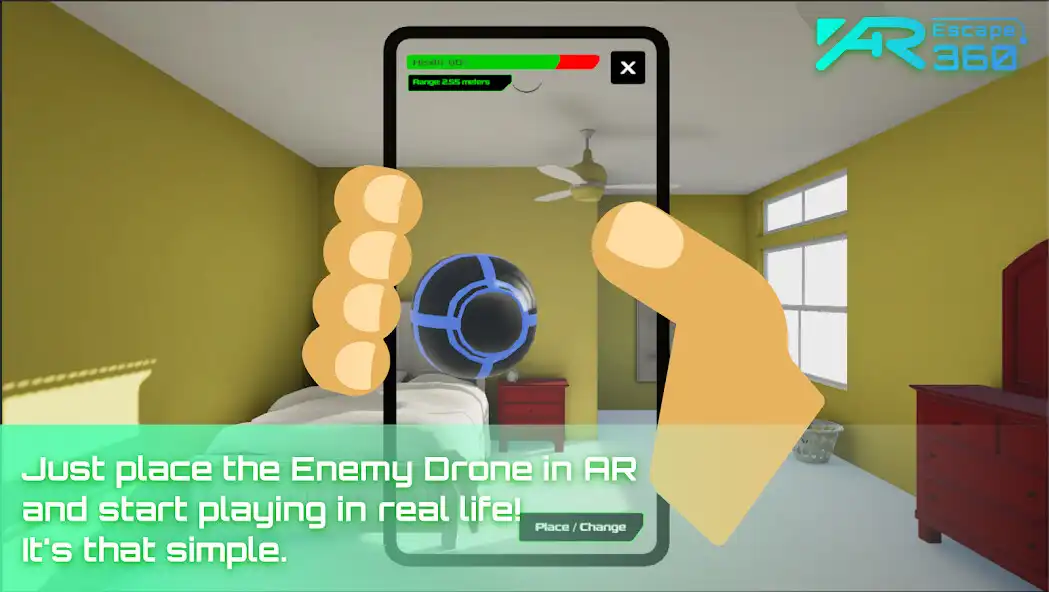 Play AR Escape 360 as an online game AR Escape 360 with UptoPlay