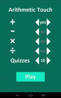 Play Arithmetic Touch