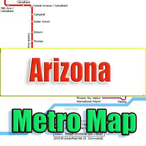 Play Arizona USA Metro Map Offline  and enjoy Arizona USA Metro Map Offline with UptoPlay