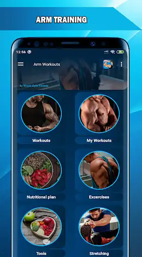 Arm Workouts - Biceps and Triceps Exercises online game with UptoPlay