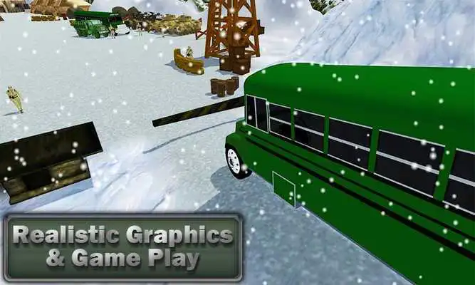 Play Army Bus Transport Driver