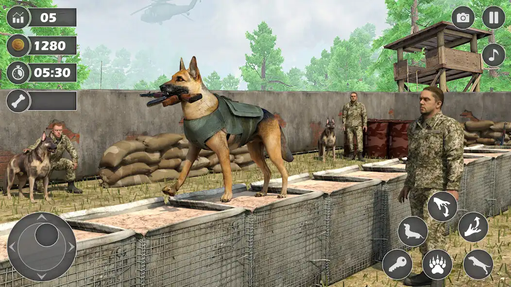 Play Army Dog Simulator: Pet Games  and enjoy Army Dog Simulator: Pet Games with UptoPlay