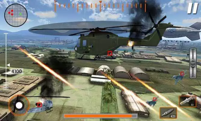 Play Army Gunship Battle Helicopter Combat 3D