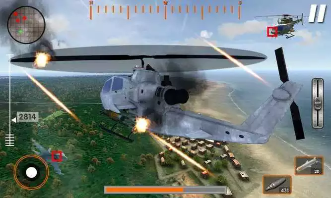 Play Army Gunship Battle Helicopter Combat 3D