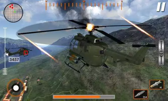 Play Army Gunship Battle Helicopter Combat 3D