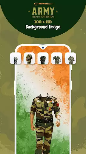 Play Army Photo Suit Editor