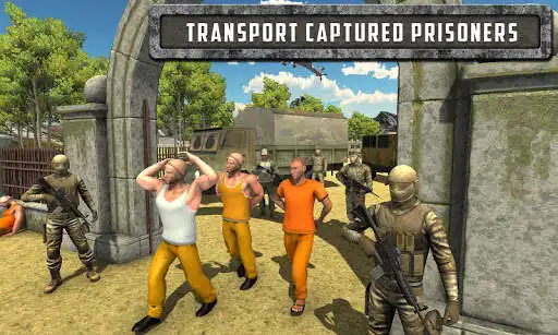 Play Army Prisoner Transport Ship