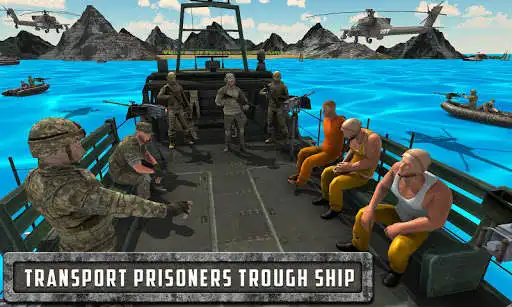 Play Army Prisoner Transport Ship