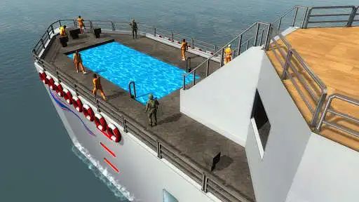 Play Army Prison Ship Simulator 2017 - Transporter Game as an online game Army Prison Ship Simulator 2017 - Transporter Game with UptoPlay