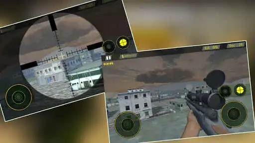 Play Army Sniper Shooter as an online game Army Sniper Shooter with UptoPlay