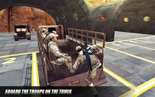 Play Army Truck Driving Simulator as an online game Army Truck Driving Simulator with UptoPlay