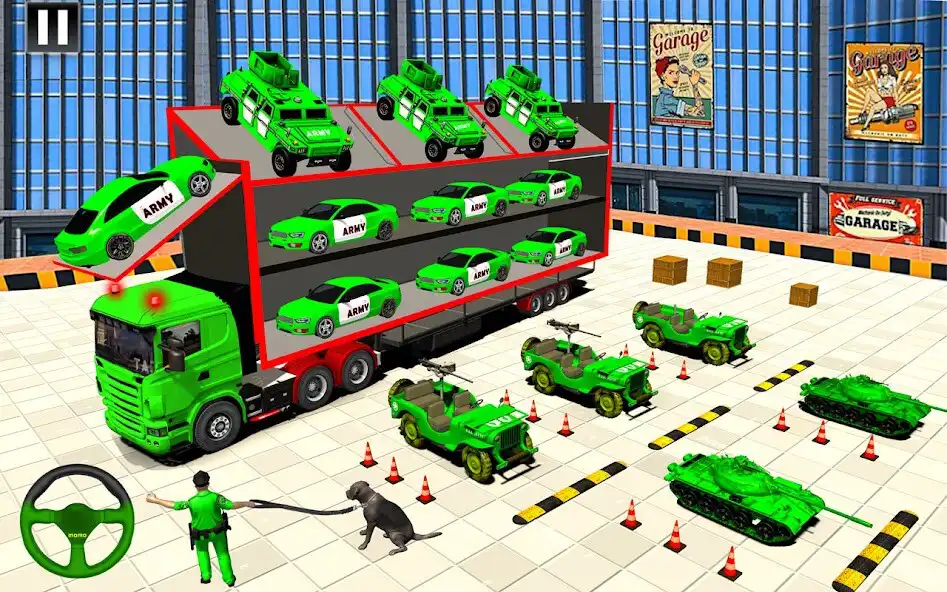 Play Army Vehicle Transport Games as an online game Army Vehicle Transport Games with UptoPlay