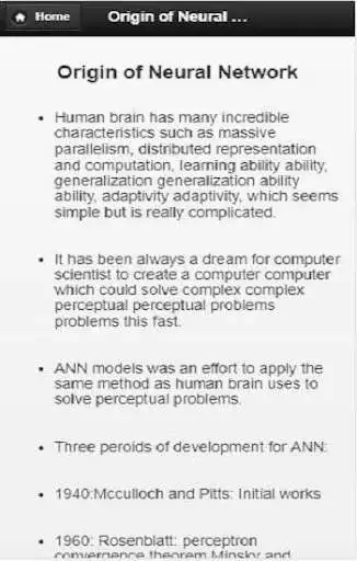 Play Artificial Neural Network