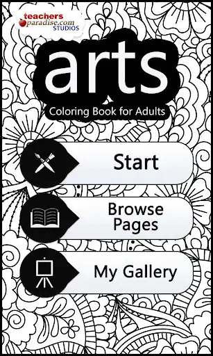 Play arts Coloring Book for Adults as an online game arts Coloring Book for Adults with UptoPlay