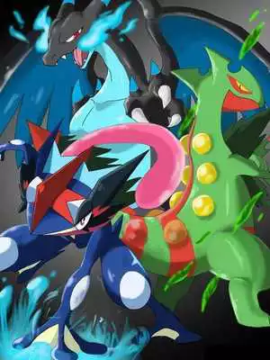 Play Ash Greninja Art Wallpapers