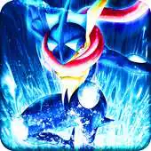 Free play online Ash Greninja Poke Wallpaper Art APK